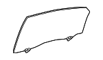 6810330830 - Body: Door Glass for Toyota: Crown Signia Image