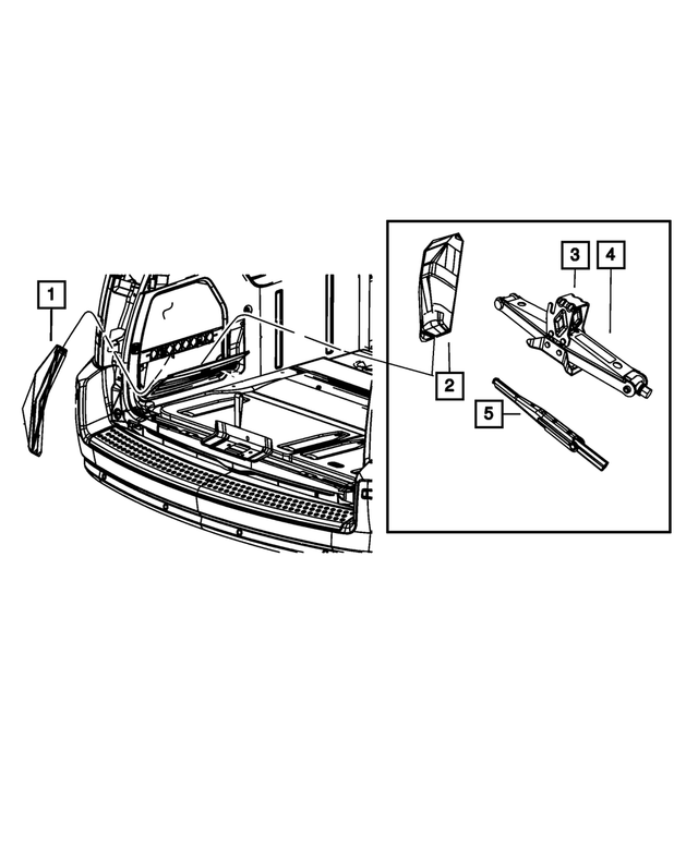 68067712AB - Wheels: Scissors Jack for Mopar Image image