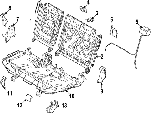 Third Row Seats for 2025 Nissan Pathfinder #1