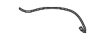 8610102W40 - Electrical: Antenna Cable for Toyota: Corolla Image
