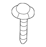 HVAC Temperature Control Panel Screw