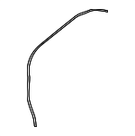 632490C100 - Body: Front Hose for Toyota Image