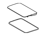 632010C050 - Body: Sunroof Glass for Toyota Image