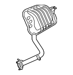 28711D2510 - : Resonator &amp; Pipe for Genesis: G90 Image