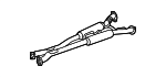 28650D2300 - Exhaust: Muffler &amp; Pipe for Hyundai Image