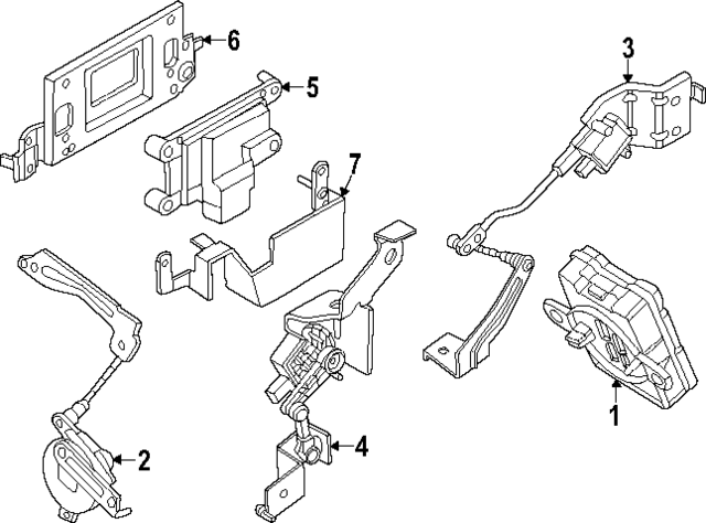 MB3Z3C097J - : Height Sensor for Ford: Ranger Image