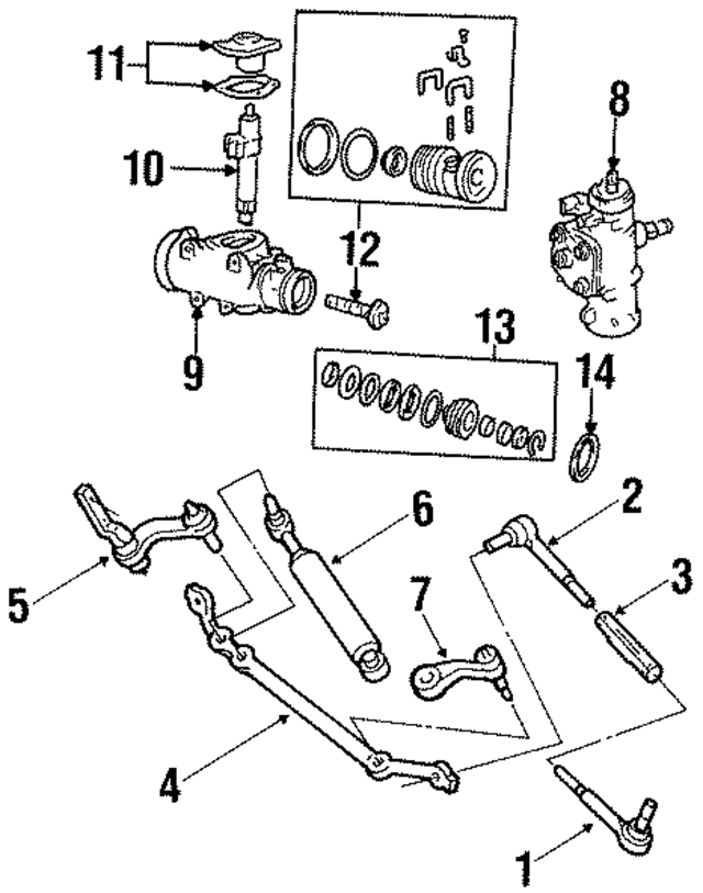 26016461 - Steering: Idler Arm Assembly for GM Image