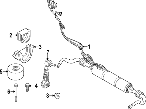 Stabilizer Bar & Components for 2021 BMW X7 #0