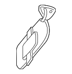 22643215 - Body: Sun-visor for Chevrolet: Cavalier Image