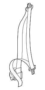 5C5857706FRAA - Electrical: Belt &amp; Retractor for Volkswagen Image