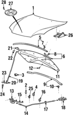 8641527000 - : Hood Bumper for Hyundai Image