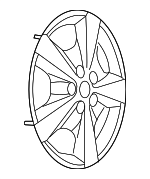 9597397 - : Wheel Cover for Pontiac: Montana Image