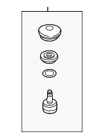 5450338A00 - Suspension: Lower Ball Joint for Hyundai: Accent, Elantra, Sonata, Tiburon, XG300, XG350 Image
