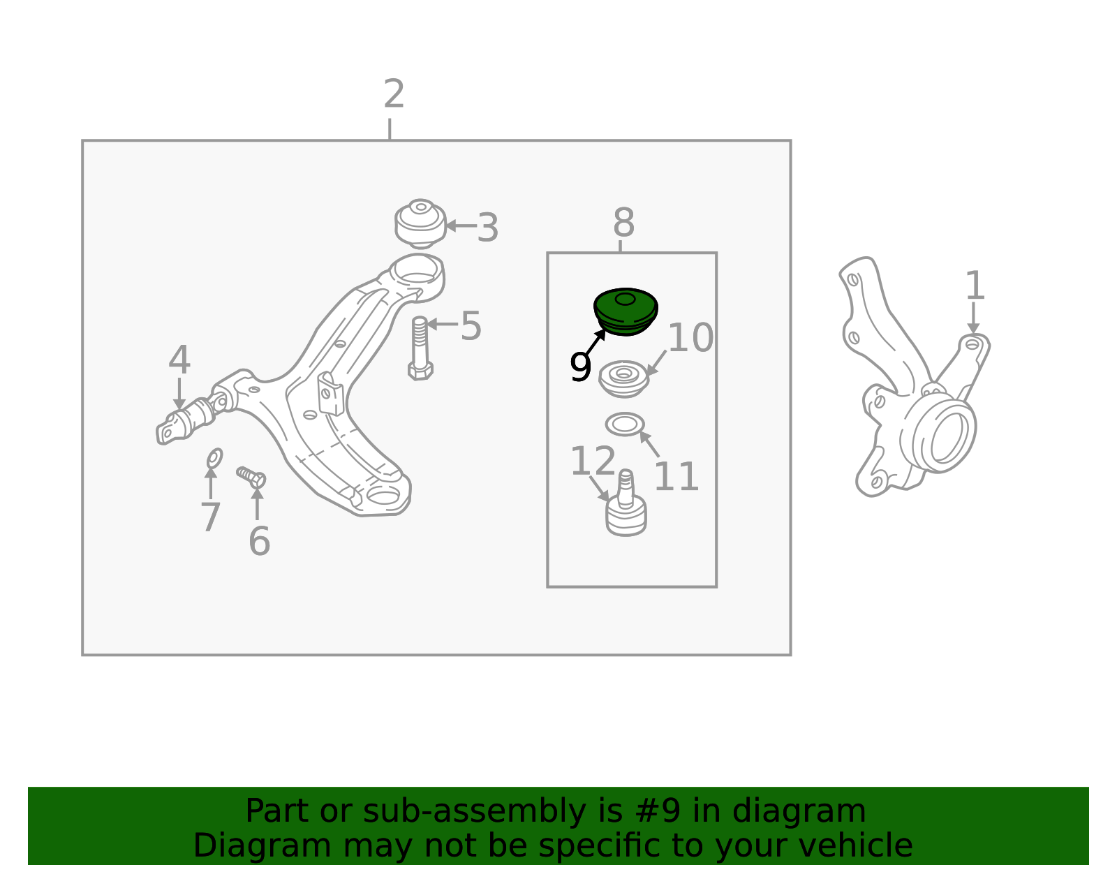 1989-2008 Hyundai Lower Ball Joint Dust Cap 54517-22000 | OEM Parts Online