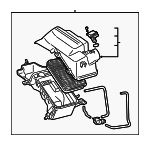 1770022100 - Engine: Air Cleaner Assembly for Toyota: Celica Image