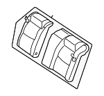 886501Z103 - Body: Seat Back Assembly for Nissan: Altima Image