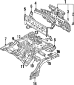 MR296117 - : Reinforcement for Mitsubishi: Eclipse Image