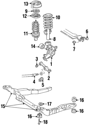 E9DZ5400145A - Suspension: Mount Shim for Ford Image
