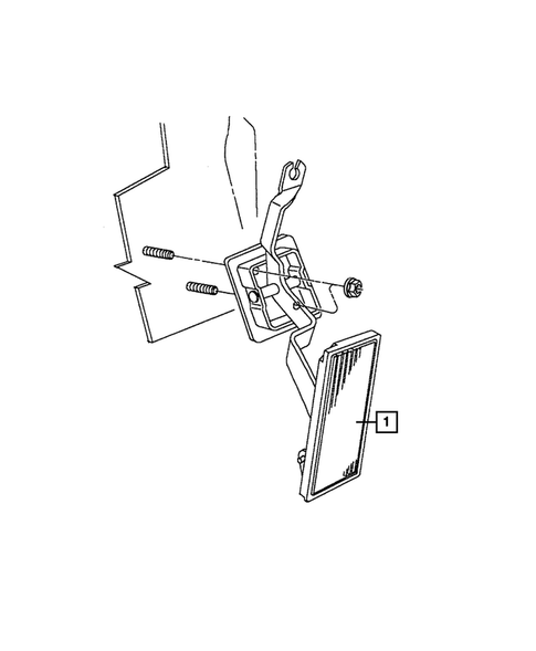 Accelerator Pedal for 2020 Fiat 500X #0