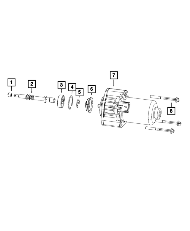 68026949AA - MP3010 Transfer Case: Shift Shaft Bearing for Mopar Image image