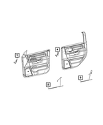 68367049AC - Electrical: Map Pocket Lamp, Right for Mopar Image