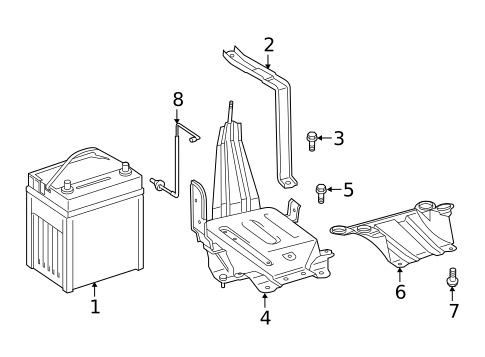Structural Components & Rails for 2013 Toyota Camry #2