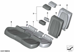 52207460903 - Seats: Foam Pad, Base Seat for BMW Image