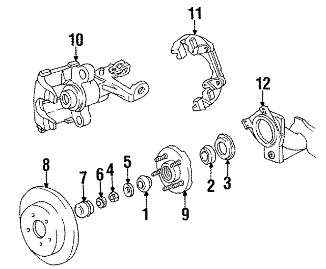 4238567 - Brakes: Wheel Bearing for Mopar Image