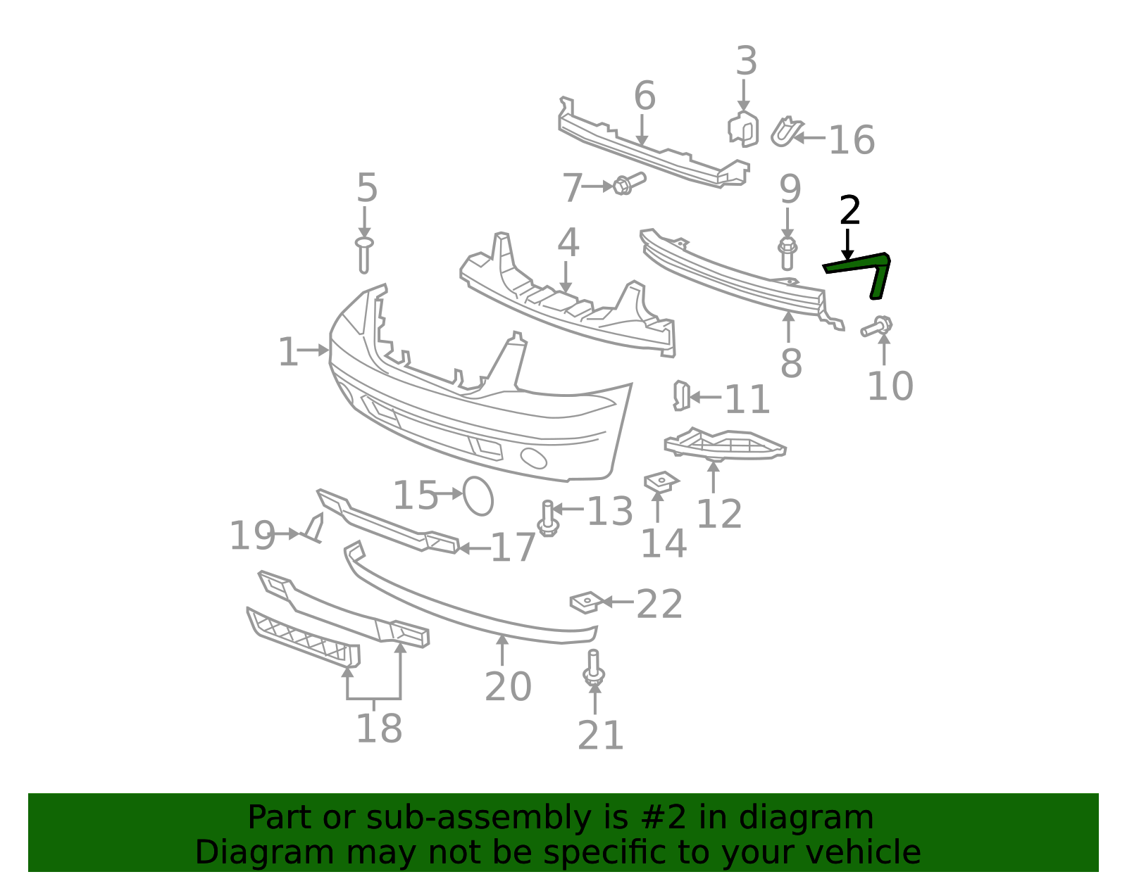 Front Bumper Cover Side Brackets For 2007-2014 GMC Yukon XL 1500 – Left & Right