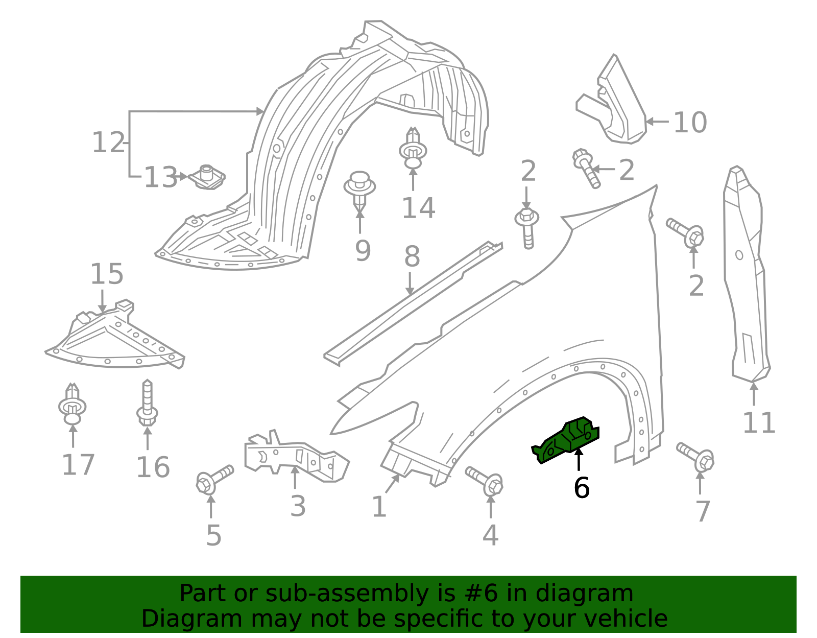 12post デッキパーツ TK48-52-11YA - Rear Bracket - 2016-2023 Mazda CX-9 | Mazda Swag