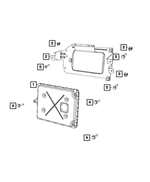 68154655AA - Electrical: Spring Nut for Mopar Image
