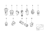 61318377343 - Vehicle Electrical System: Switch, Starter for BMW Image