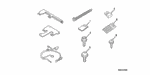 8E55SDA10081 - Accessory Components: OM, SECURITY ATTACHMENT for Honda Image