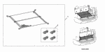 8L96S3Y100R1 - Accessory Components: HARDWARE KIT, CARGO NET for Honda Image