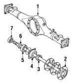 4211035450 - Suspension: Axle Housing for Toyota: 4Runner Image