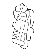 20987409 - Body: Lumbar Support for Cadillac: Escalade, Escalade ESV, Escalade EXT | Chevrolet: Avalanche, Silverado 2500 HD, Silverado 3500 HD, Suburban 1500, Suburban 2500, Tahoe | GMC: Sierra 2500 HD, Sierra 3500 HD, Yukon, Yukon XL 1500, Yukon XL 2500 Image