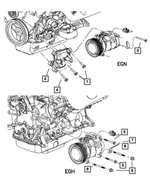 5281486AB - : A/c Compressor Bracket for Mopar Image