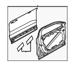 32345930 - Body: Door Shell for Volvo: XC60 Image