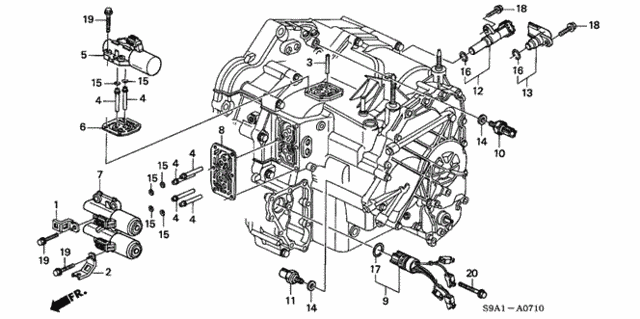 AT Solenoid for 2003 Honda CR-V #0