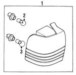 AW327673 - Electrical: Tail Lamp Assembly for Mitsubishi Image