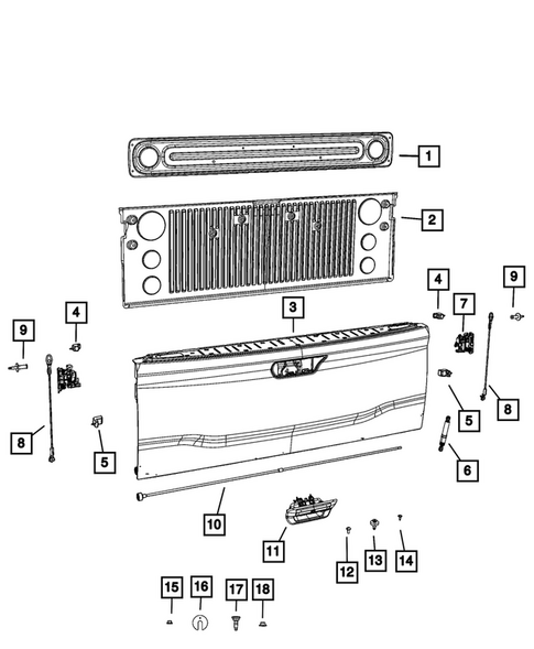 Pickup Box and Fuel Filler Door for 2026 Ram 3500 #4