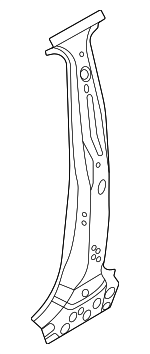 LR118004 - Body: Center Pillar Reinforced for Land Rover: Range Rover Evoque Image