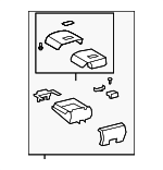 589060C040C0 - Body: Lid Assembly for Toyota: Sequoia Image