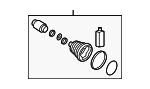 49584C1350 - Suspension: Damper for Kia Image
