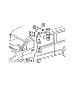 6104775AA - Air Conditioners and Heaters: Clamp for Mopar Image