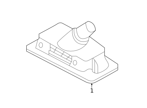 License Lamps for 2022 Hyundai Accent #0