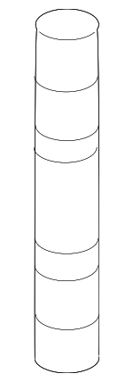 90126A0004 - Cooling System: Oil Cooler Stud for Toyota: Camry, Corolla, Echo, Highlander, Prius Image