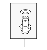 1569528010 - Cooling System: Oil Cooler Union for Toyota: Camry, Corolla, Highlander Image