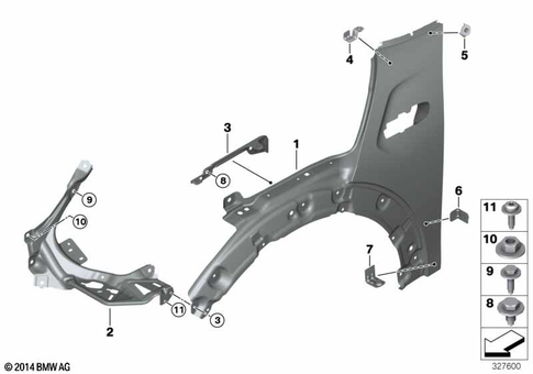 Front Body for 2020 Mini JCW GP #1