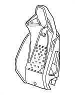 39153426 - Body: Seat Back Pad for GM Image